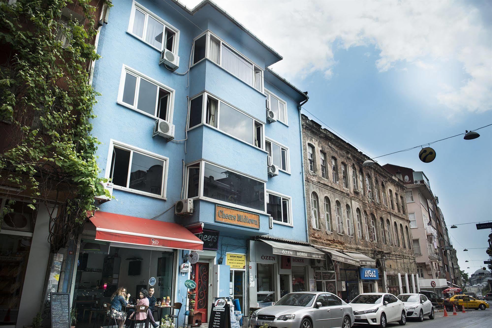 Cheers Midtown Hostel Istambul Exterior foto